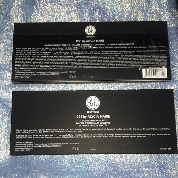 BH Cosmetics 1991 by Alycia Marie 14 Color Eyeshadow Palette - Picture 7 of 8